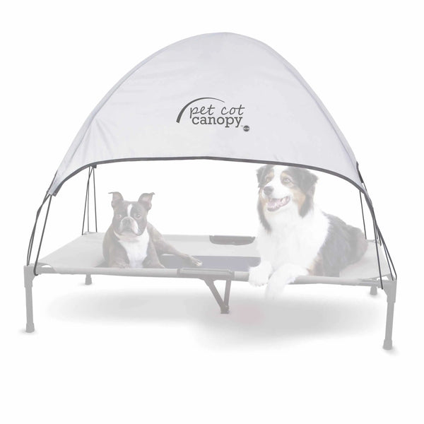 K&H Pet Products Pet Cot Canopy Extra Large Gray 32″ x 50″ – KH100546180